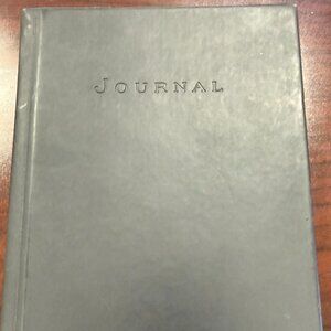 Black Journal Notebook – Lined Pages – Classic Writing Diary